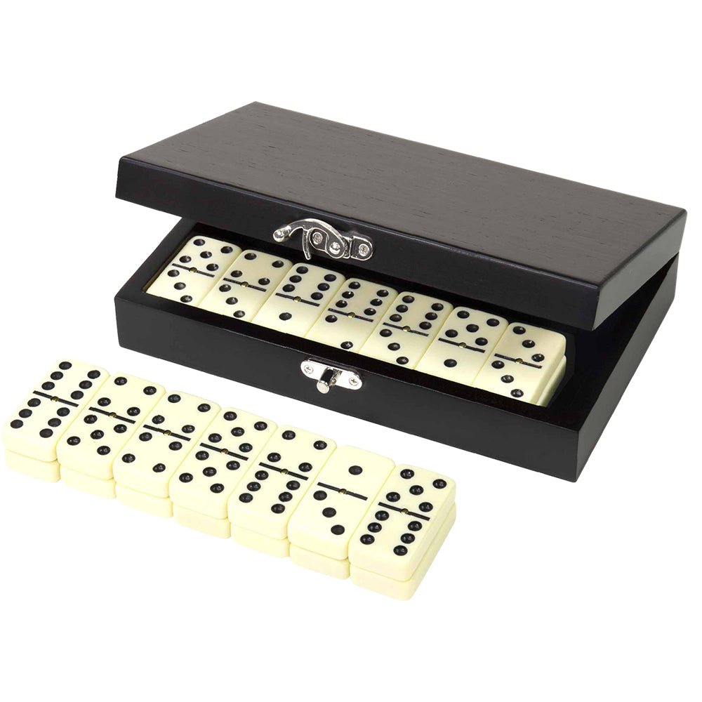 Craftsman Deluxe Wooden Dominoes Set - Image 3