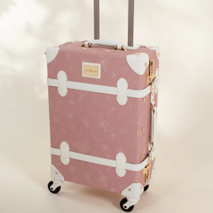 Coco Village Vegan Leather CarryOn Suitcase Ballerina