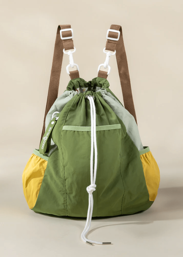 Coco Village Washable Nylon Gym Bag - Earthbound