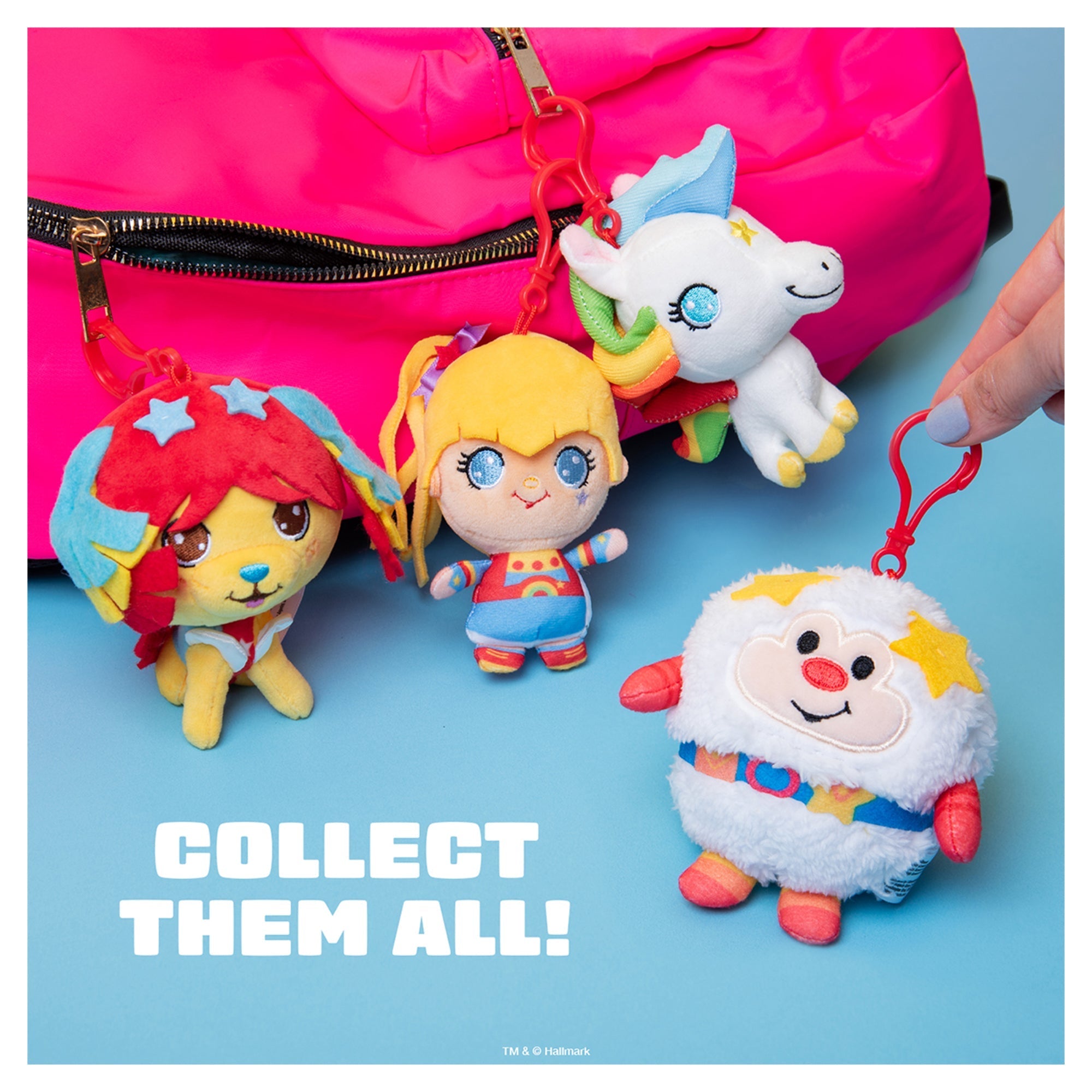 Rainbow Brite Value Plush Backpack Clip - Puppy Brite - Image 2