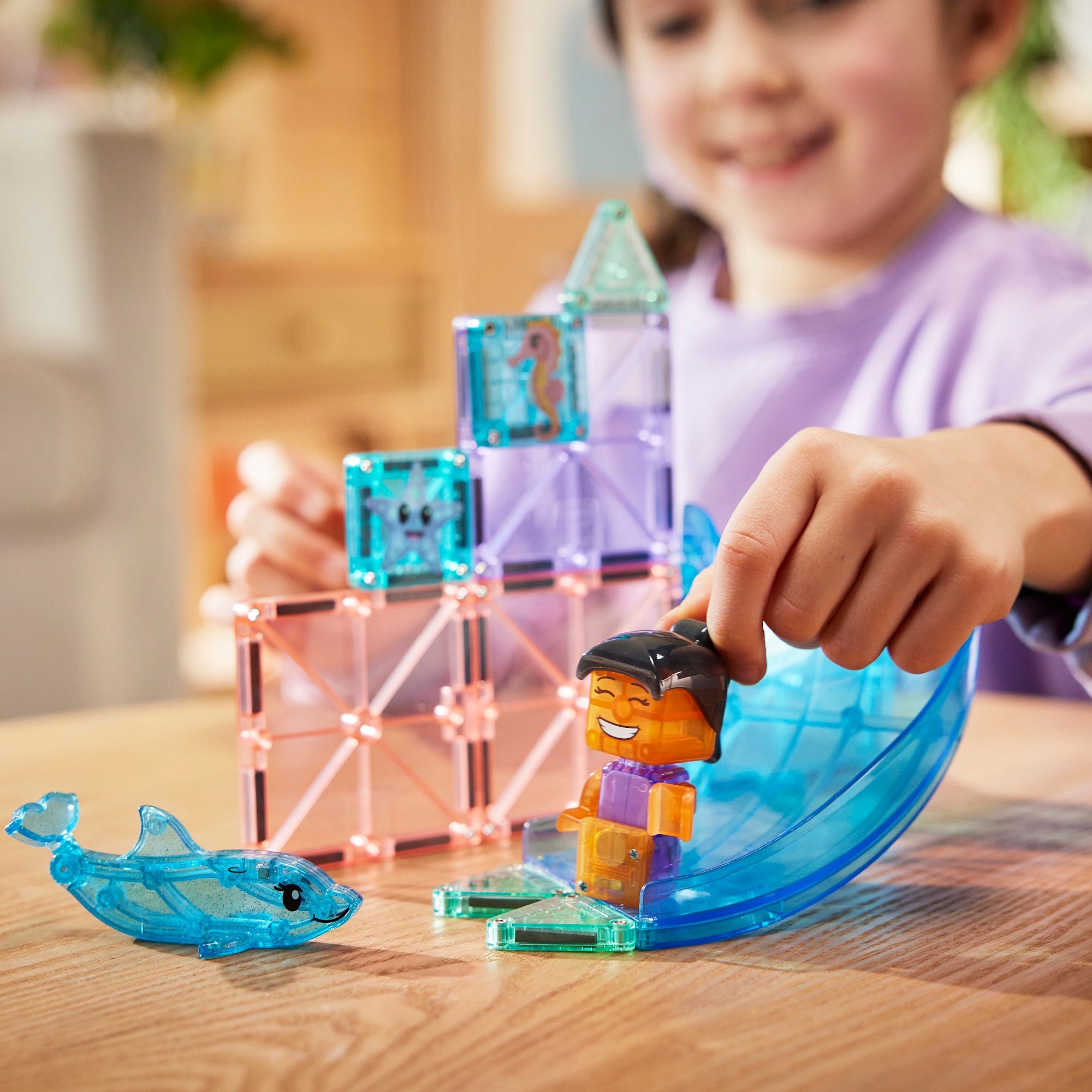 The Original MAGNA-TILES® Dolphin Bay 13-Piece - Image 7