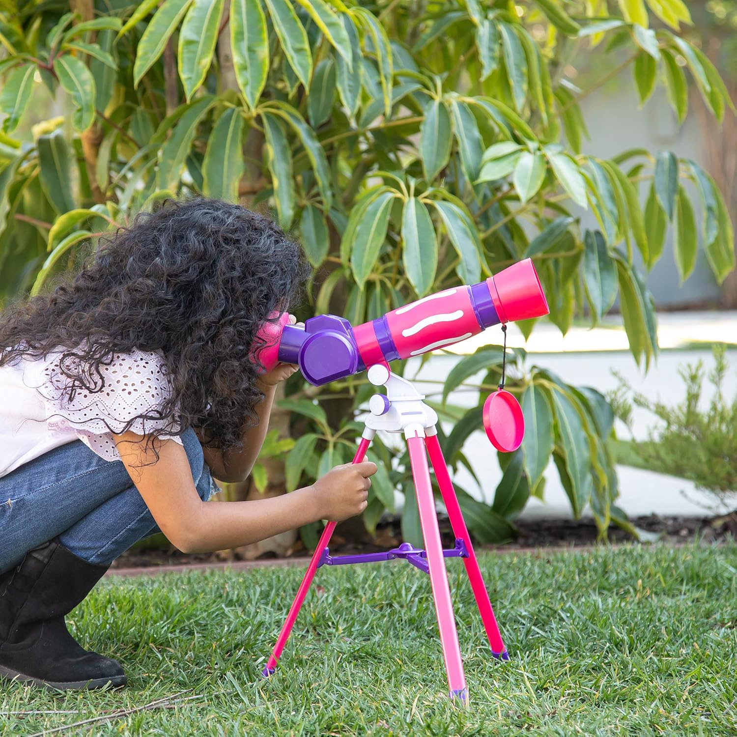 Educational Insights GeoSafari® Jr. My First Telescope (Pink) - Image 5