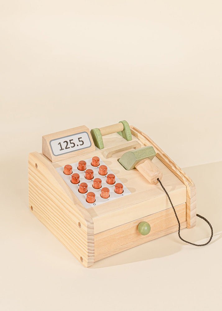 Coco Village Wooden Cash Register - Image 2