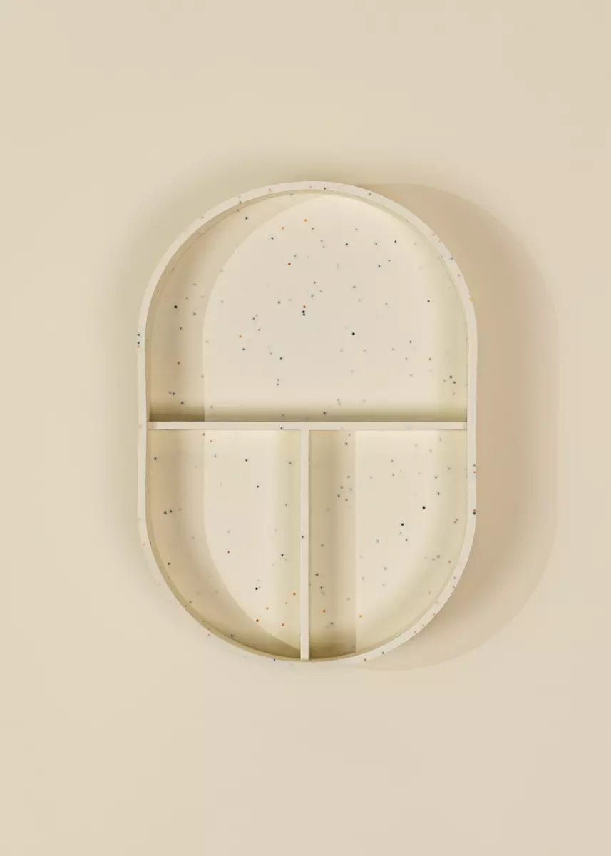 Coco Village Silicone Toddler Divided Plate – Pottery Collection - Image 2