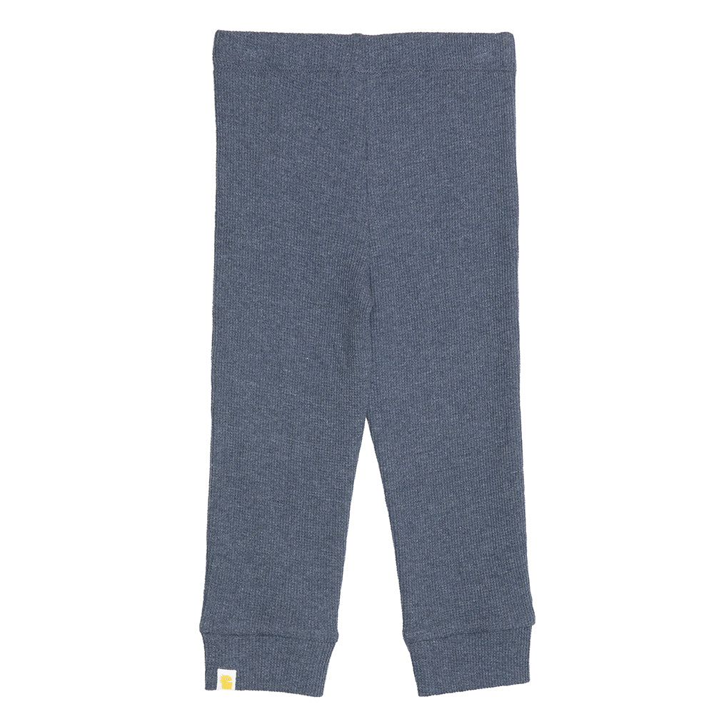 Rise Little Earthling Waffle Legging - Charcoal / 2-3y - Image 2