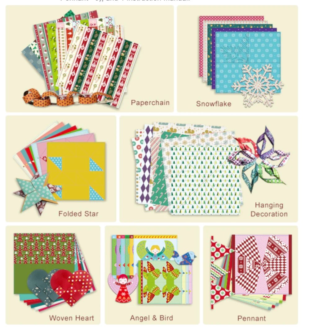 Mideer Origami and Paper Crafts for Kids - Christmas - Image 3