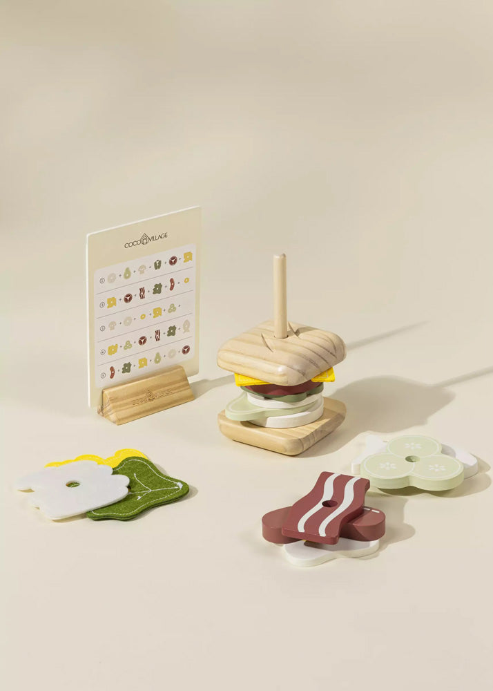 Coco Village Wooden Stackable Sandwich - Image 6