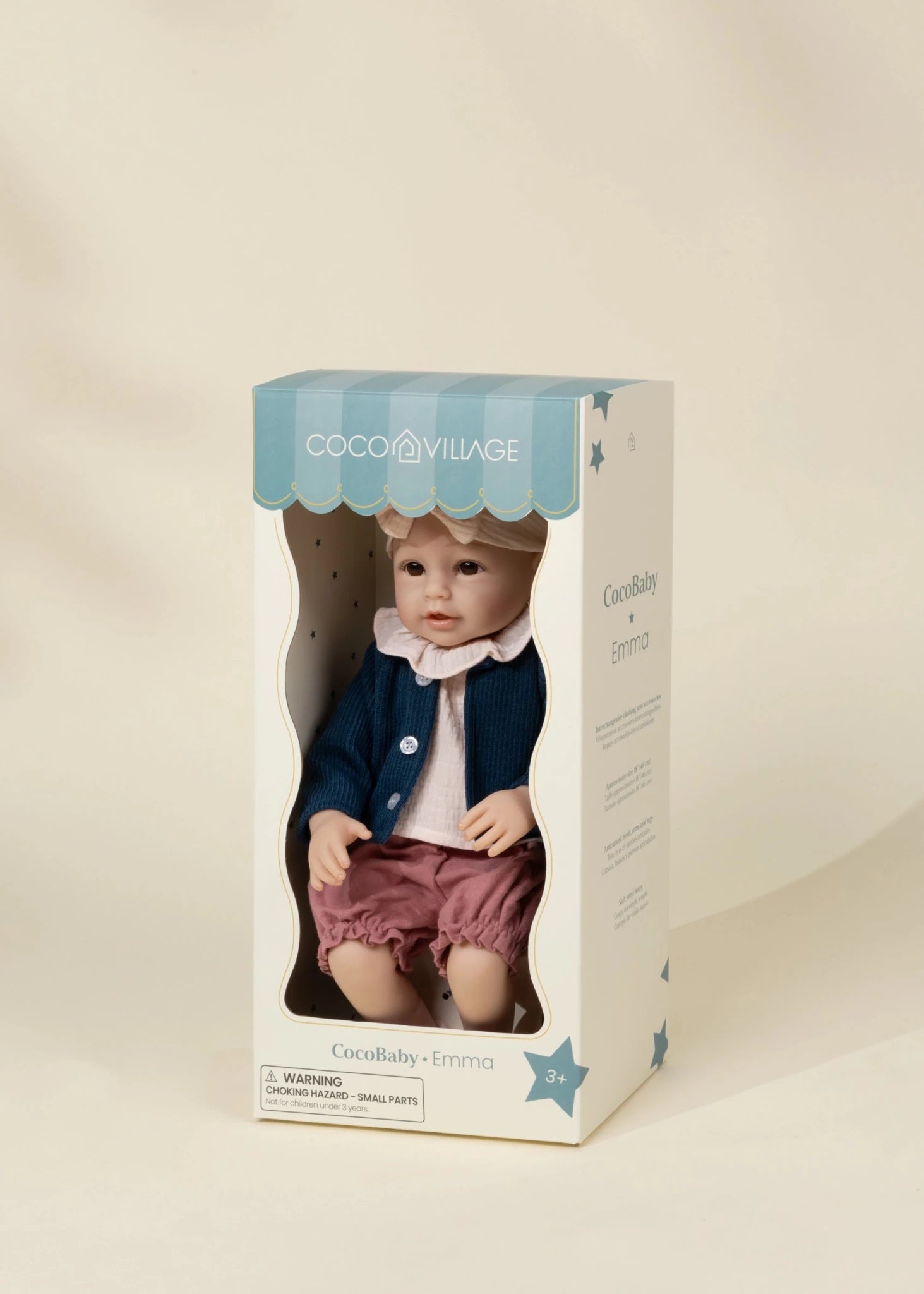 Coco Village Coco Baby Emma – 18" Baby Play Doll - Image 5