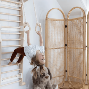 Coco Village Exercise rings for Swedish Wall Climber