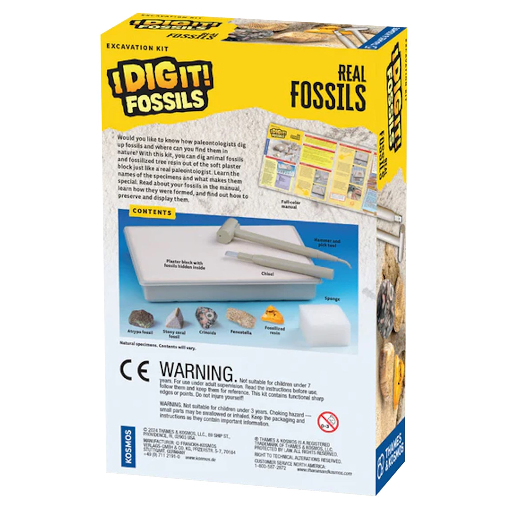 Thames & Kosmos I Dig It! Fossils - Real Fossils Excavation Kit - Image 4