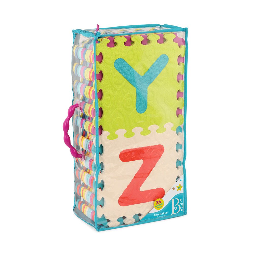 B.Toys Alphabet Foam Tiles