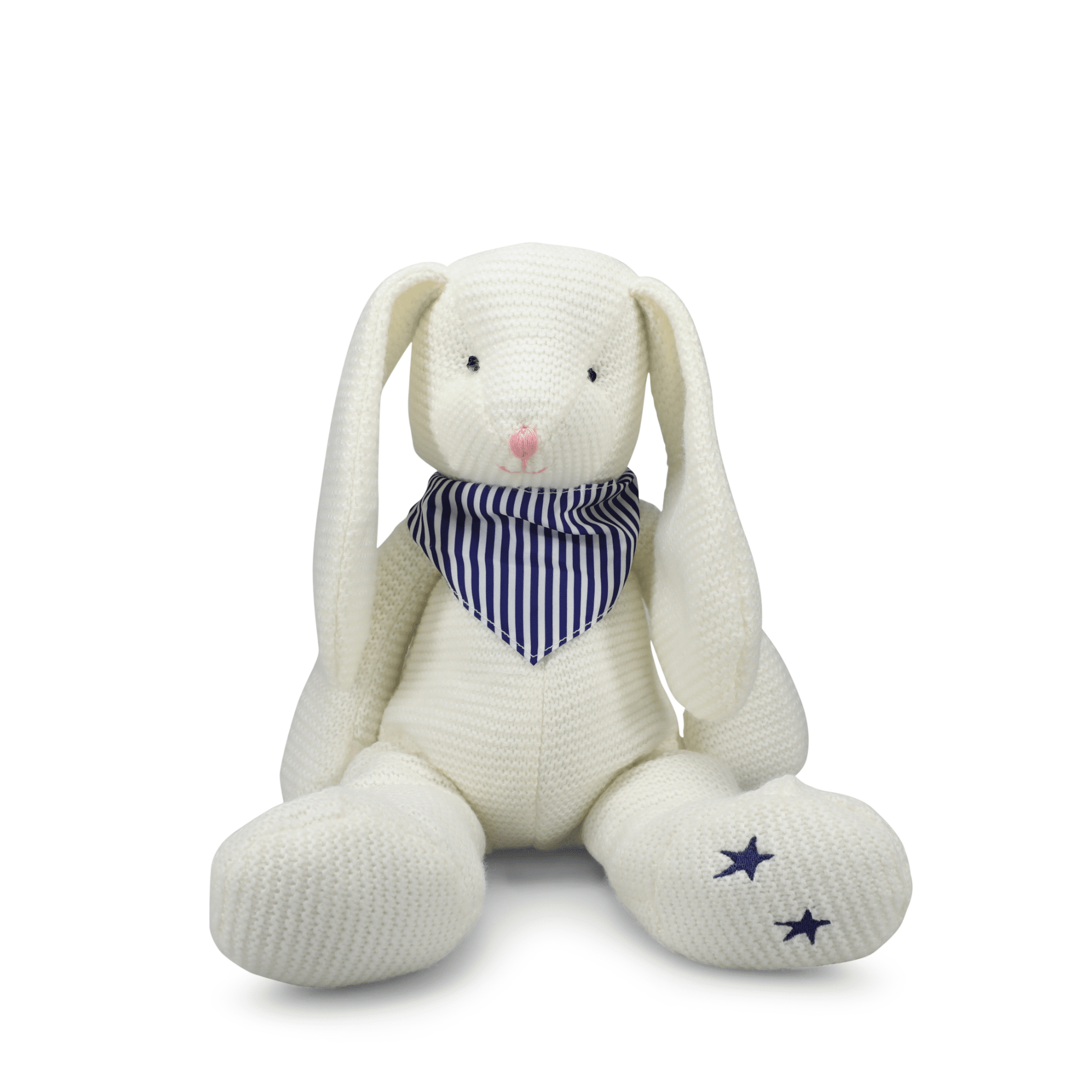 rise little earthling RLE 16" Cream Knit Bunny Plush