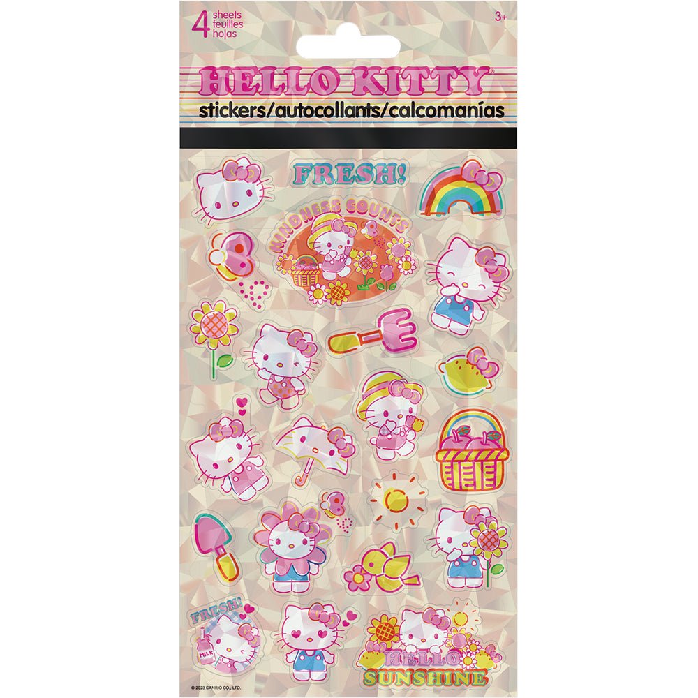Hello Kitty Garden Doodle Standard 4 Sheet