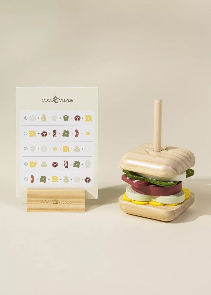 Coco Village Wooden Stackable Sandwich - Image 3