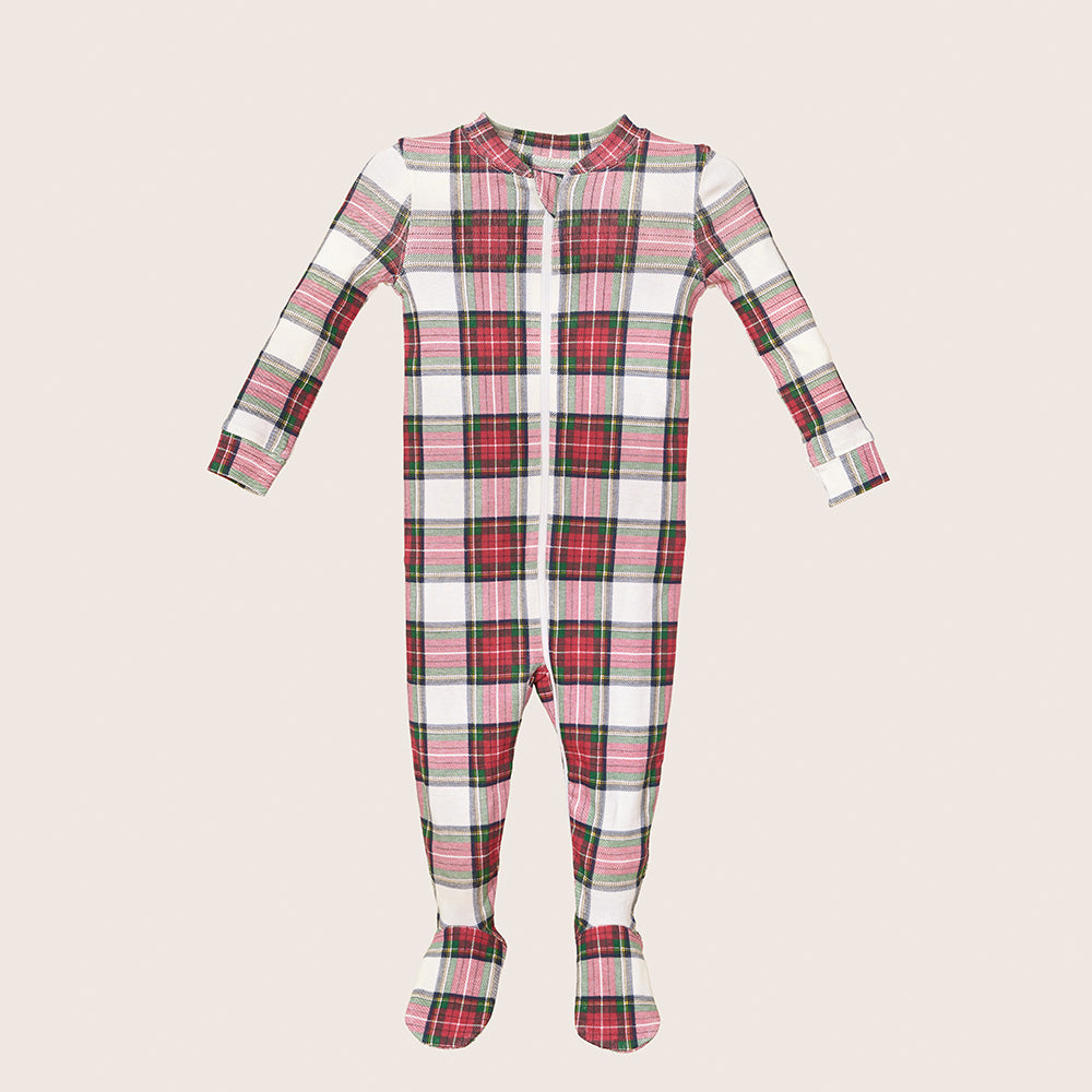 rise little earthling Holiday Sleeper BUHSL00 - Red Stripe / 0-3m - Image 8