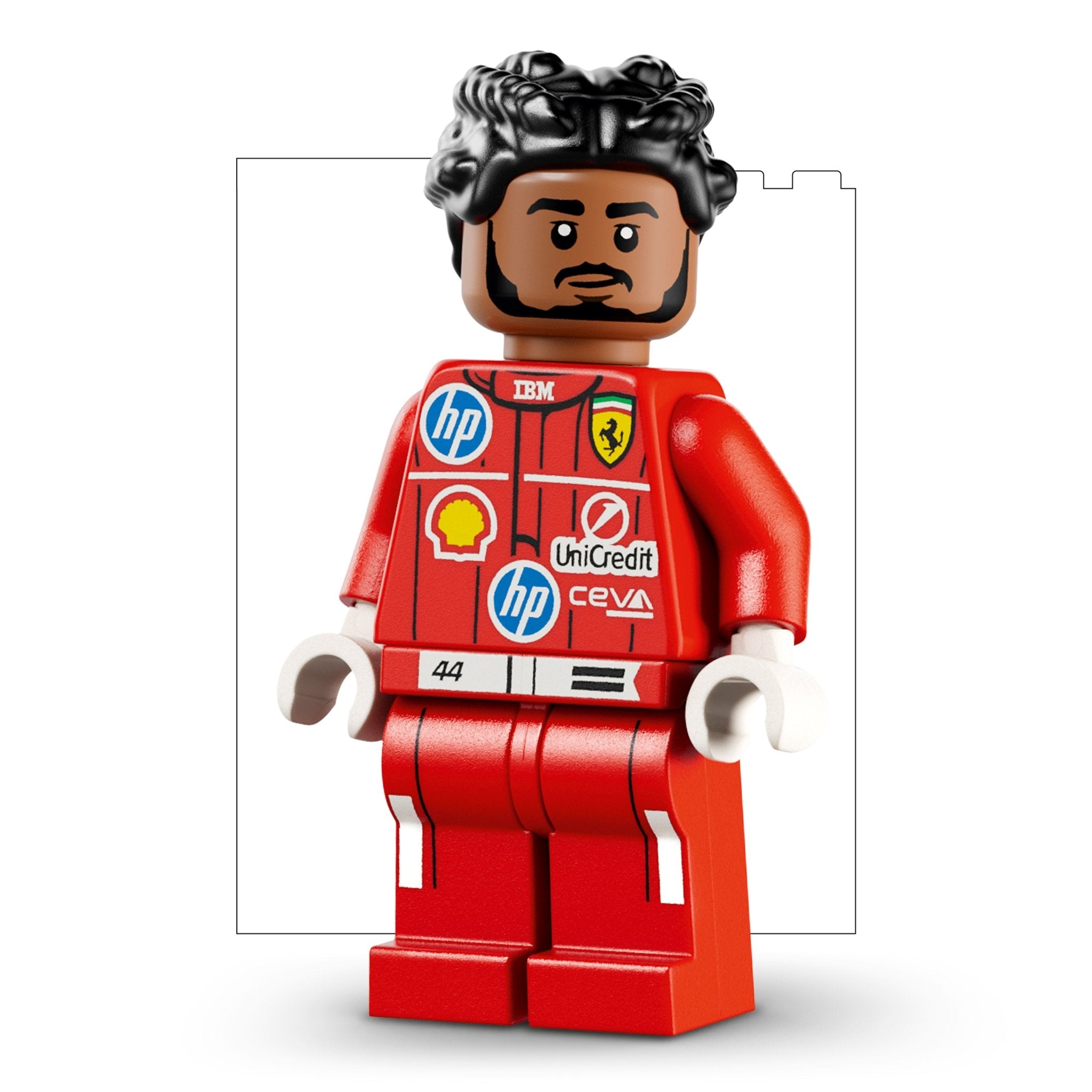 LEGO® Editions Scuderia Ferrari HP Lewis Hamilton Helmet 43022 - Image 5