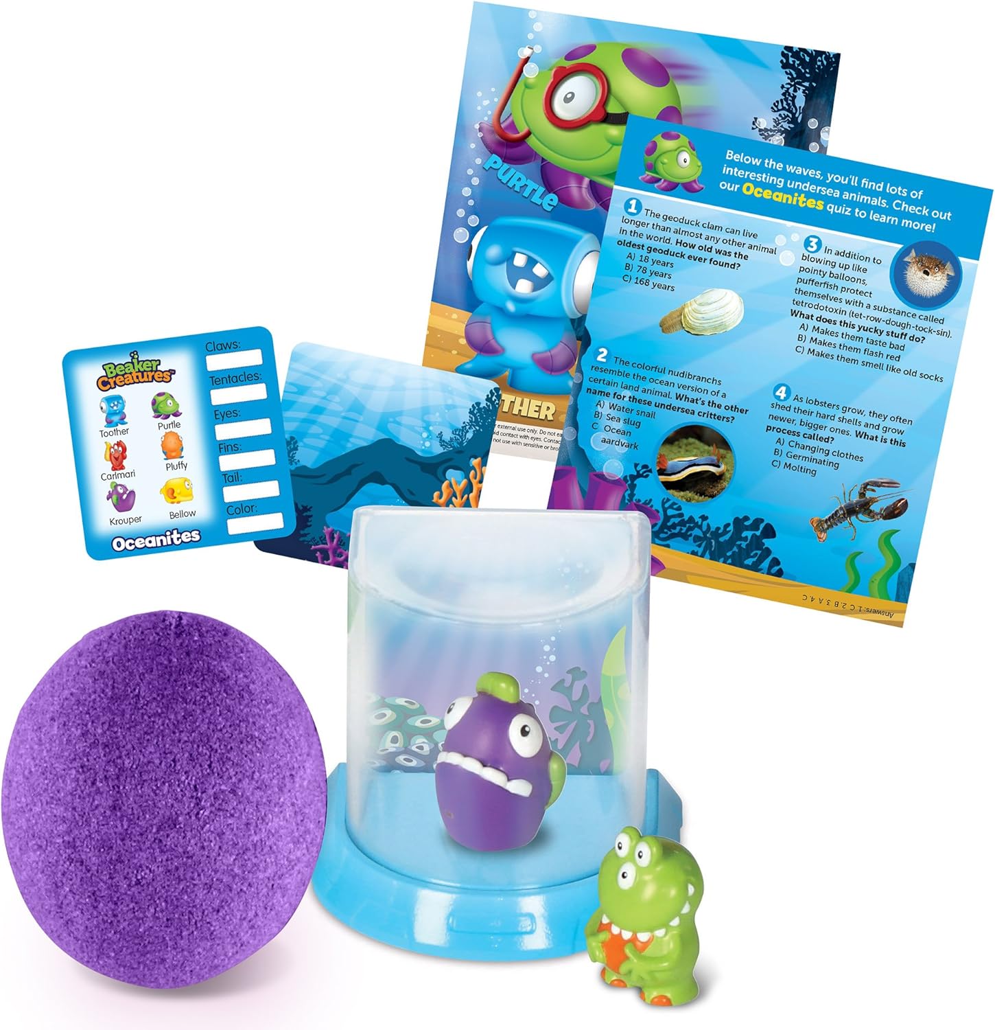 Learning Resources Beaker Creatures® 2 Pack With Bio-Home - Image 3