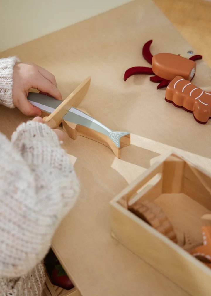 Coco Village Wooden Seafood Playset - Image 2