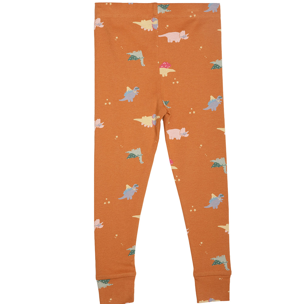 rise little earthling Long Sleeve 2 Piece Sleep Set TGFSL00 - Hazel Dino / 18-24M - Image 7