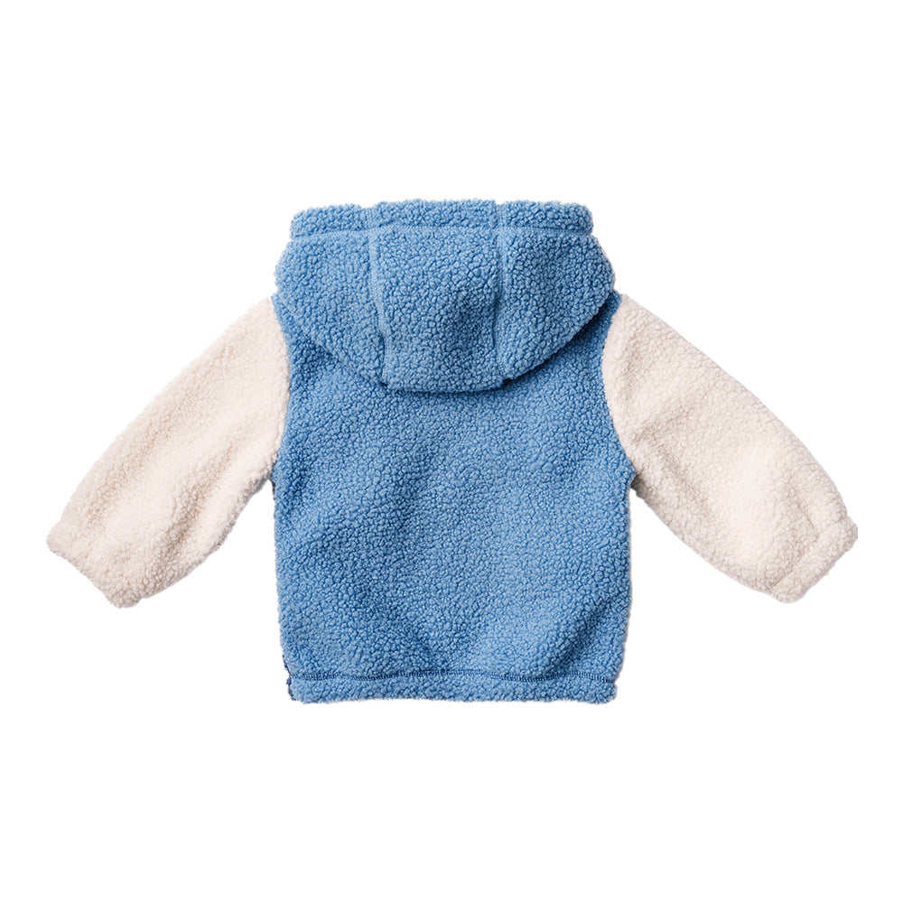 Ms. Rachel Fuzzy Colourblock Jacket - Pink Colourblock / 5-6y - Image 5