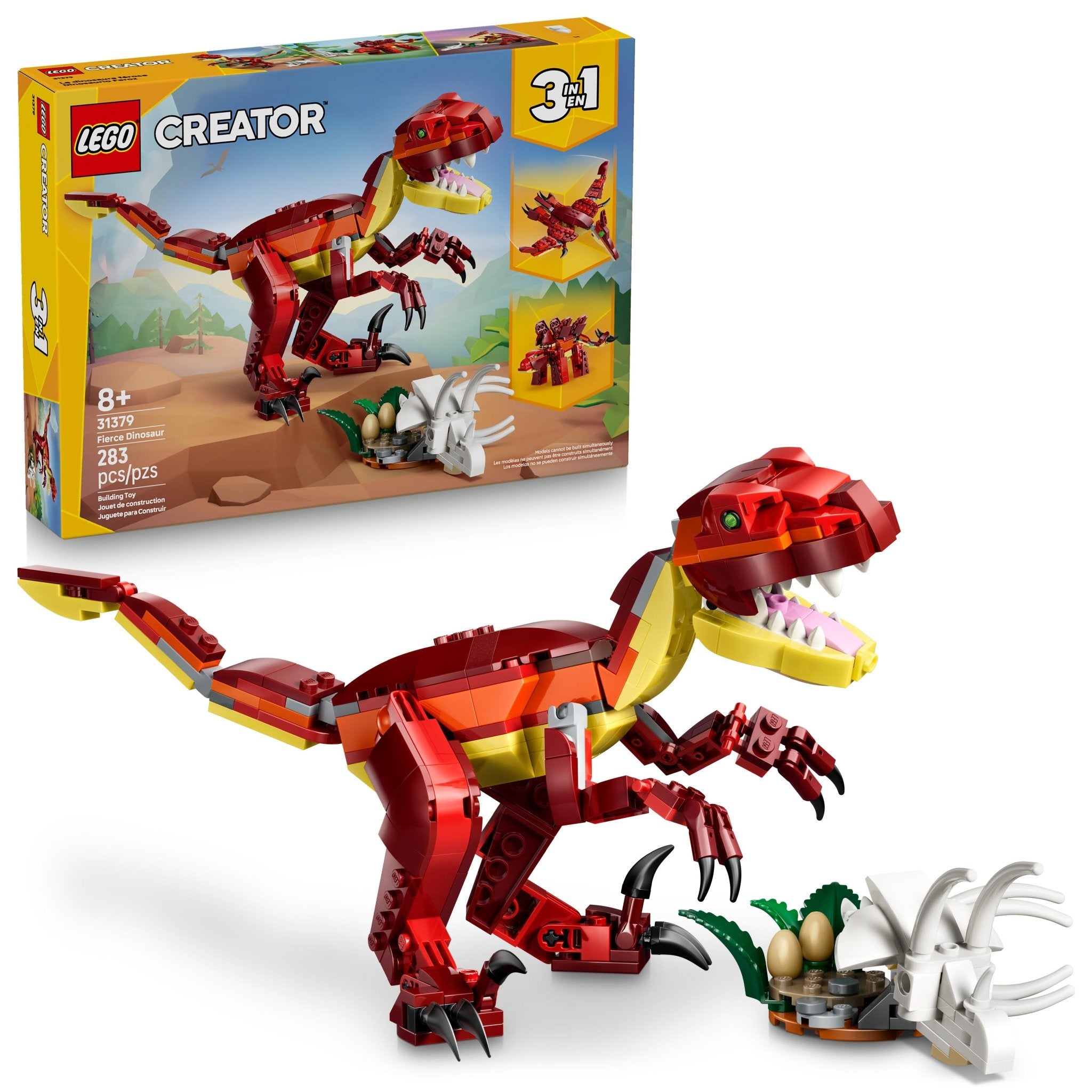 LEGO® Creator LEGO® 3 in 1 Fierce Dinosaur 31379
