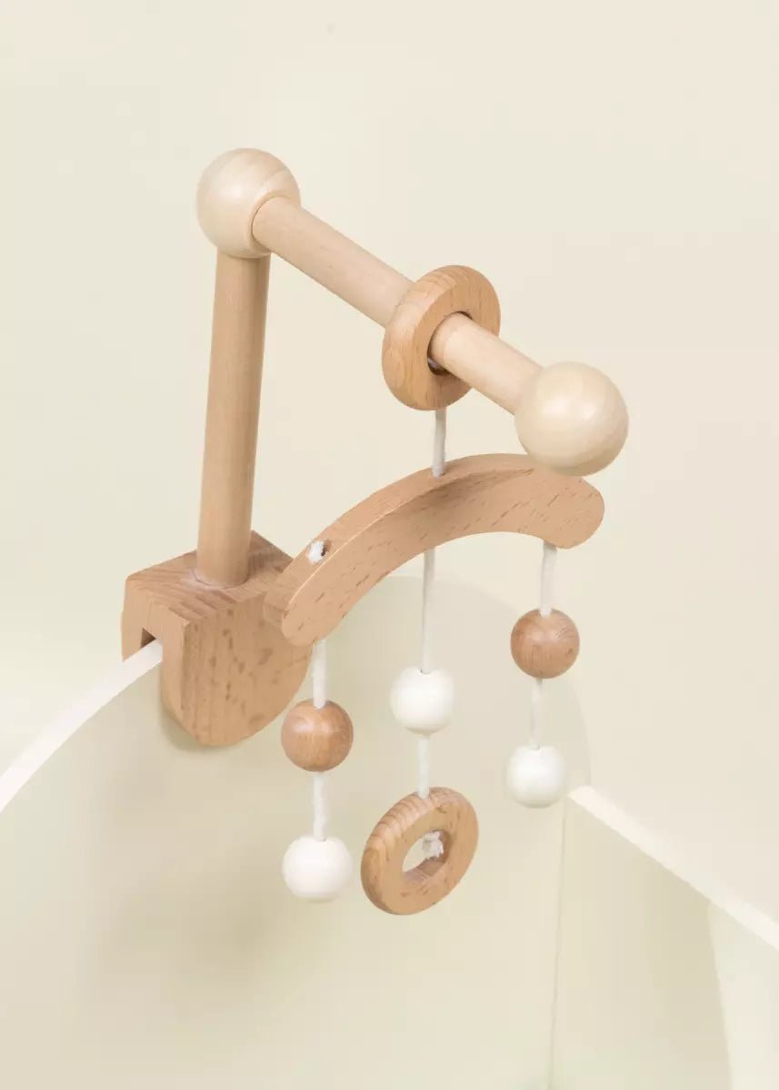 Coco Village Wooden Doll Crib & Accessories - Image 4