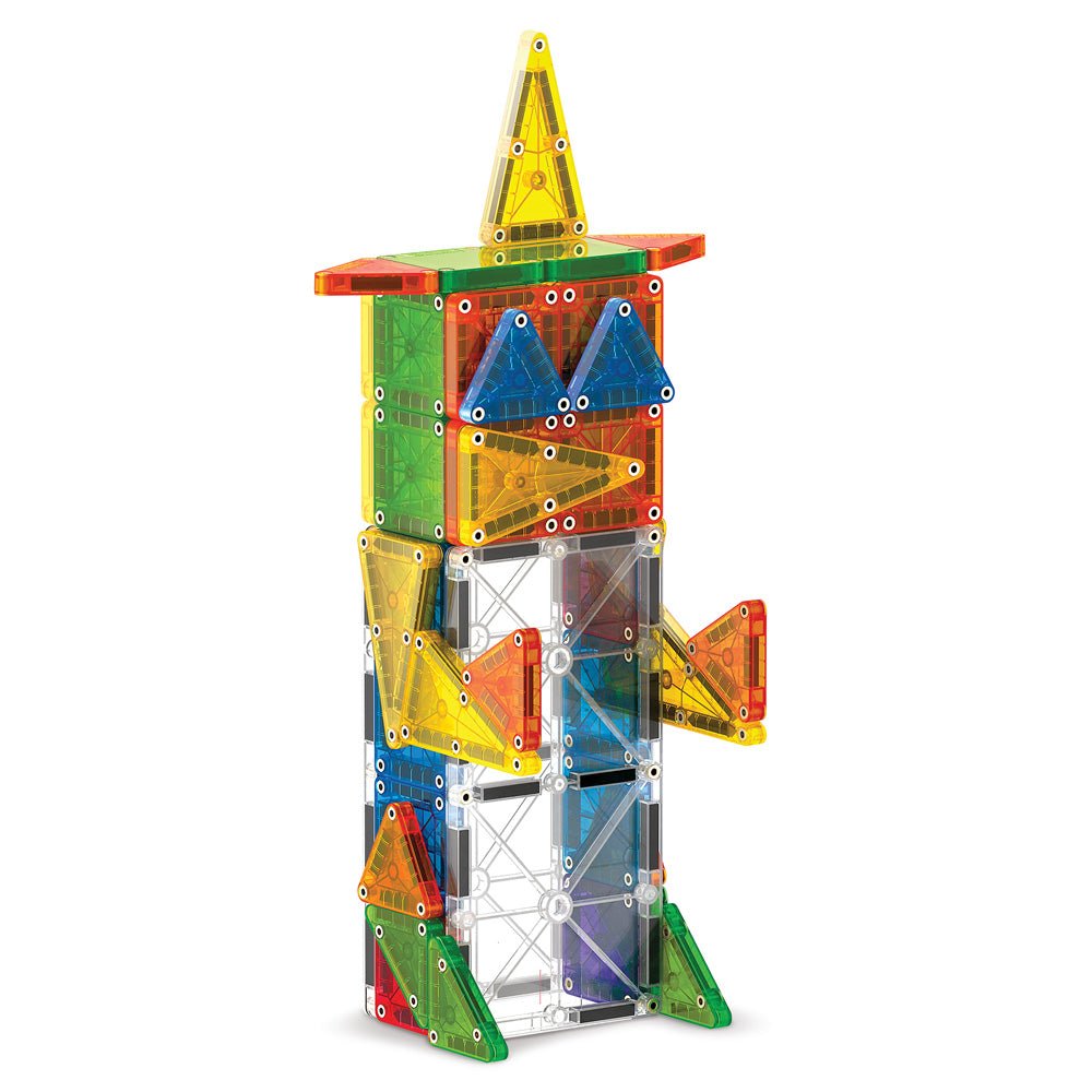 MAGNA-TILES® 70-Piece Deluxe Construction Set - Image 4