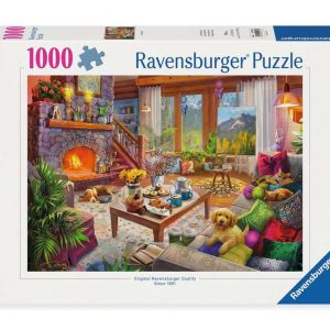 Ravensburger Cozy Cabin 1000 pc Puzzle