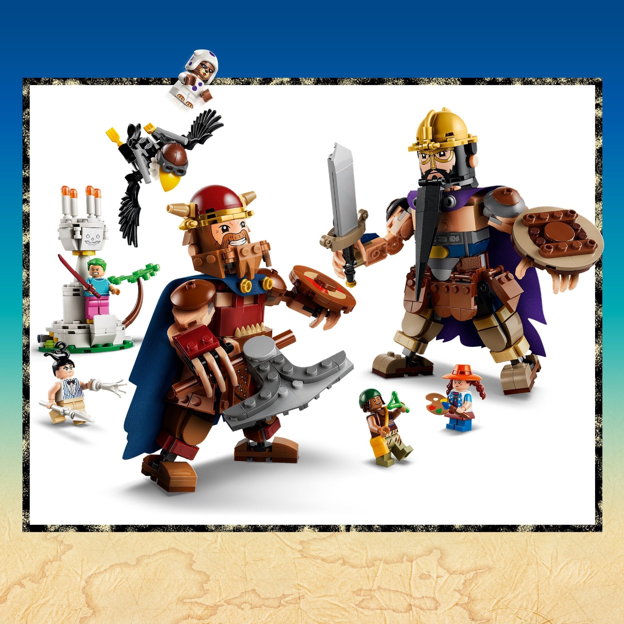 LEGO® ONE PIECE Dorry vs. Brogy – Giants of Little Garden 75644 - Image 6