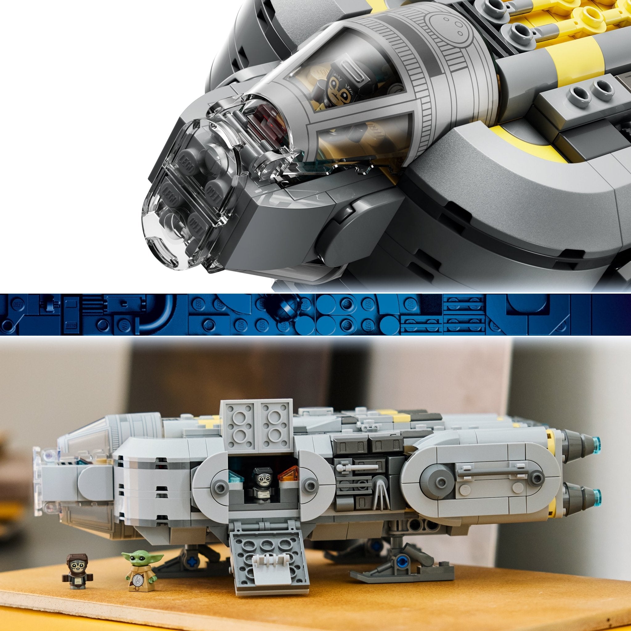 LEGO® Star Wars: The Mandalorian and Grogu Anzellan Starship 75445 - Image 5