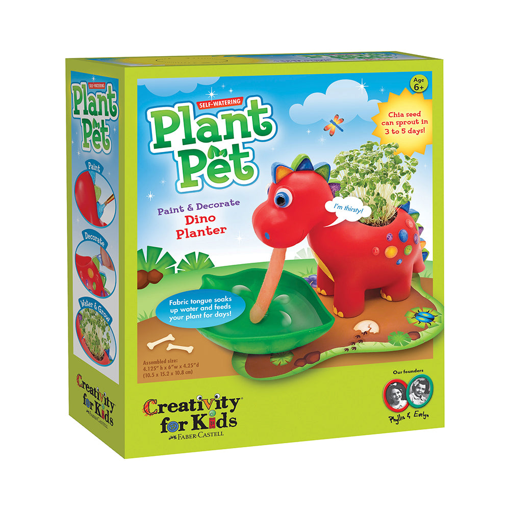 Creativity for Kids Self-Watering Plant Pet Dinosaur - Image 2