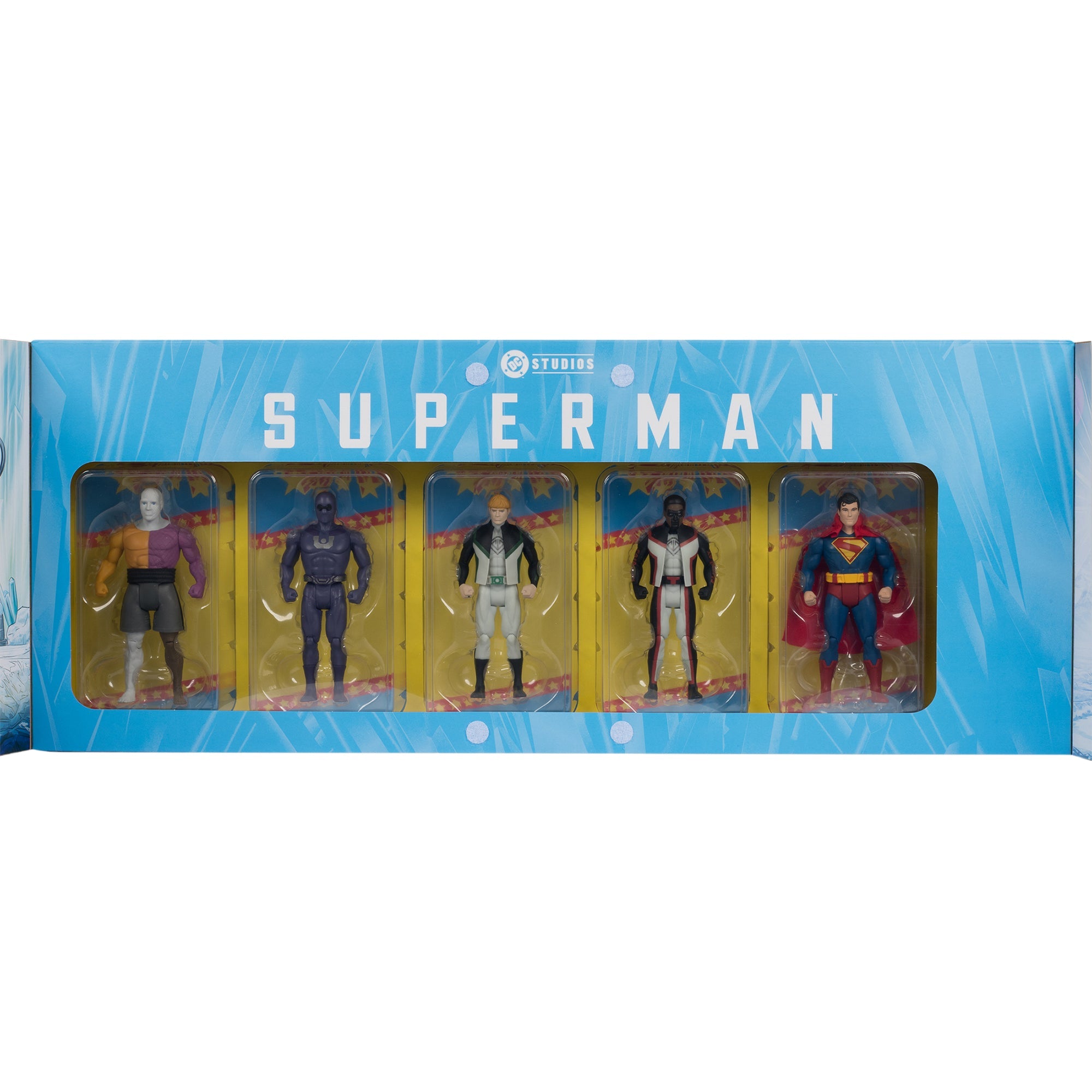 DC Direct - Super Powers Multipack - Superman Movie Figure 5 Pack Bundle (Gold Label)