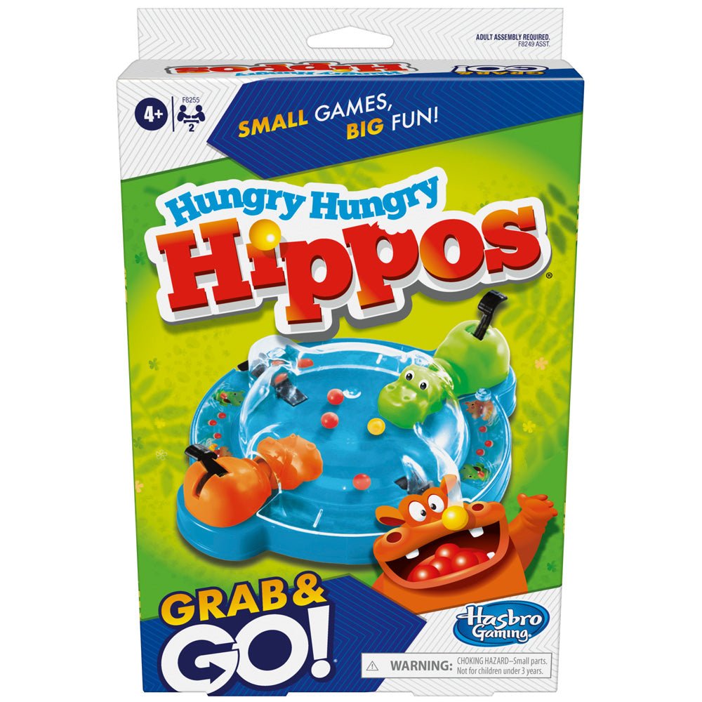 Hasbro Grab & Go Hungry Hungry Hippos