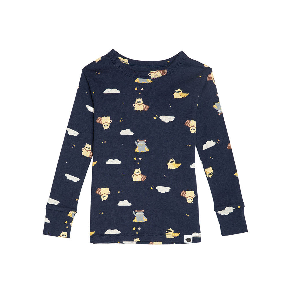 rise little earthling Long Sleeve 2 Piece Sleep Set TGFSL00 - Hazel Dino / 18-24M - Image 11