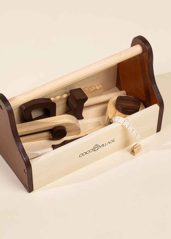Coco Village Wooden Tool Playset - Image 5