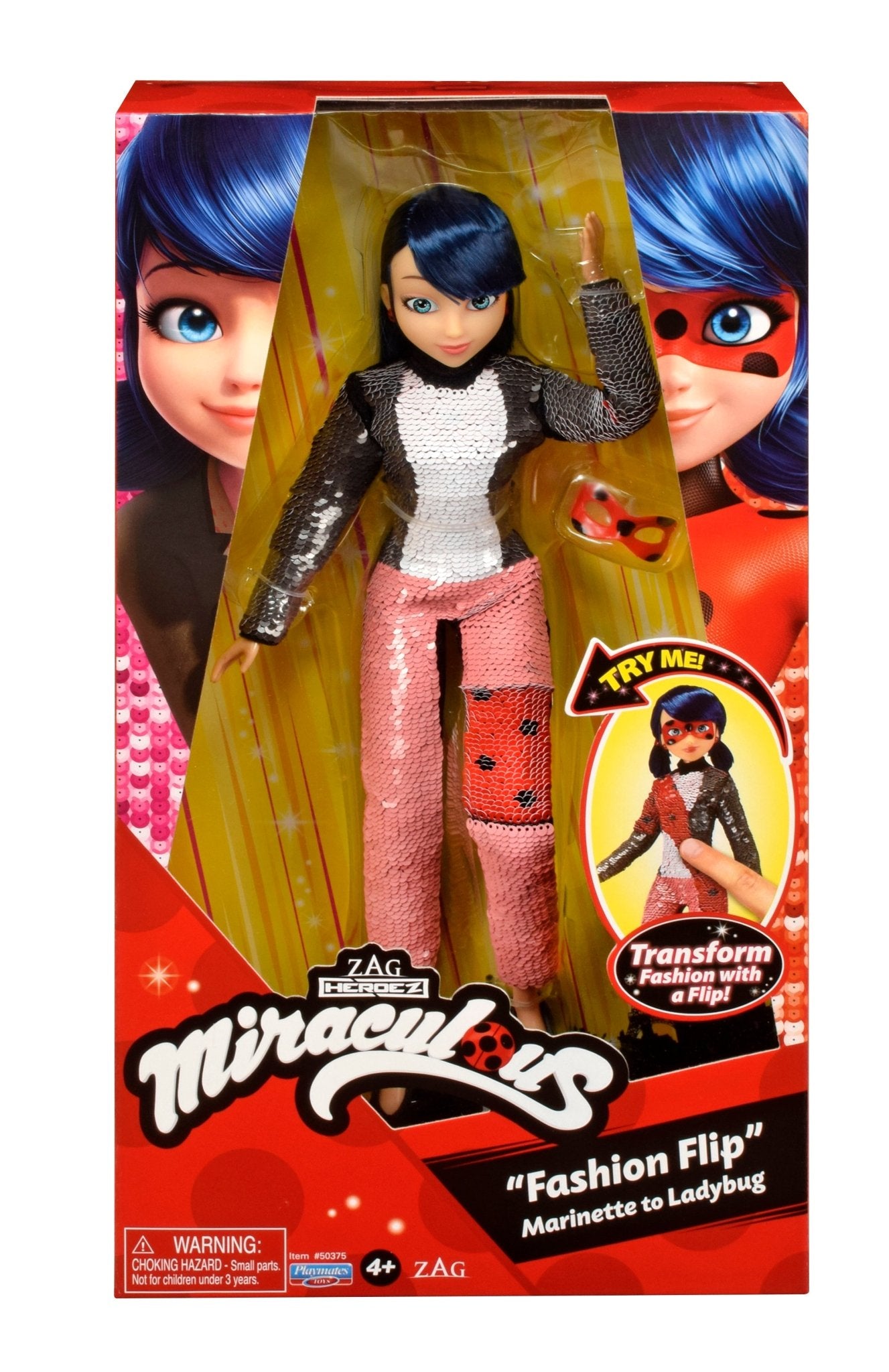 Miraculous Fashion Flip Marinette/Ladybug (Eng)