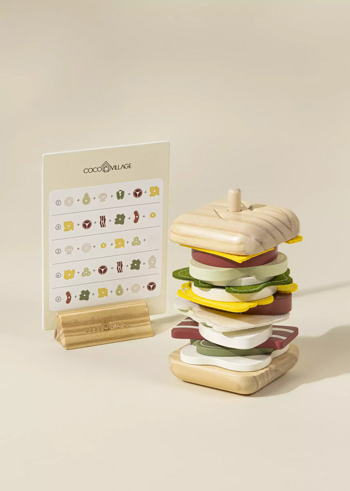 Coco Village Wooden Stackable Sandwich - Image 5