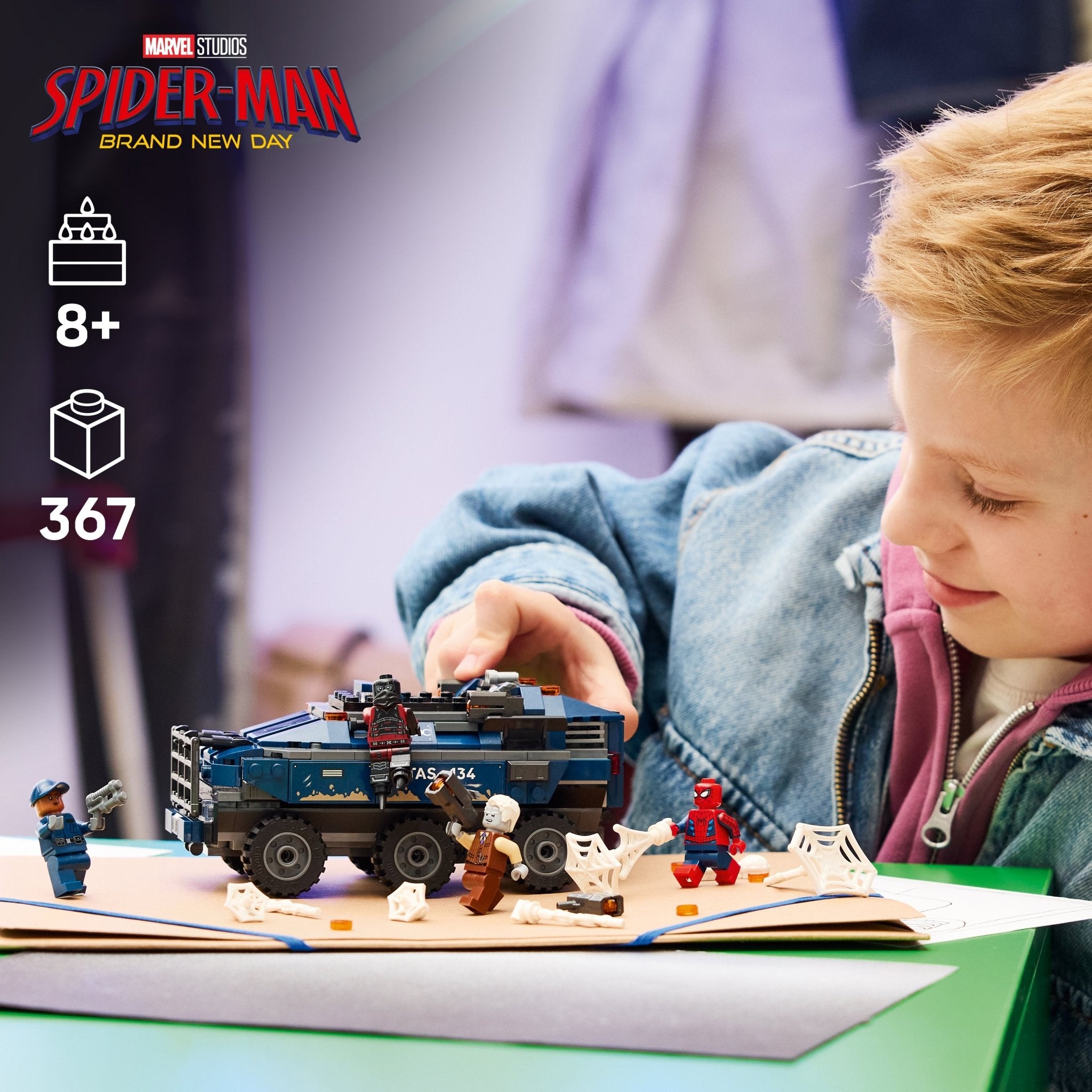 LEGO® Marvel Spider-Man Prison Transport Chase 76349 - Image 2