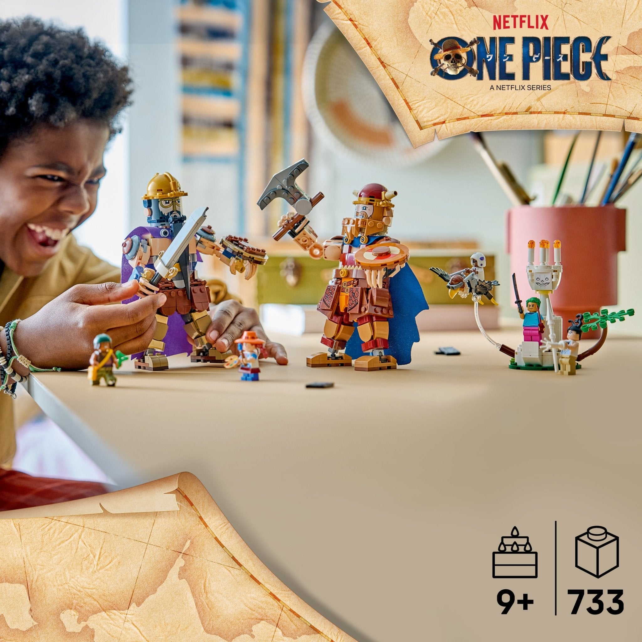 LEGO® ONE PIECE Dorry vs. Brogy – Giants of Little Garden 75644 - Image 2
