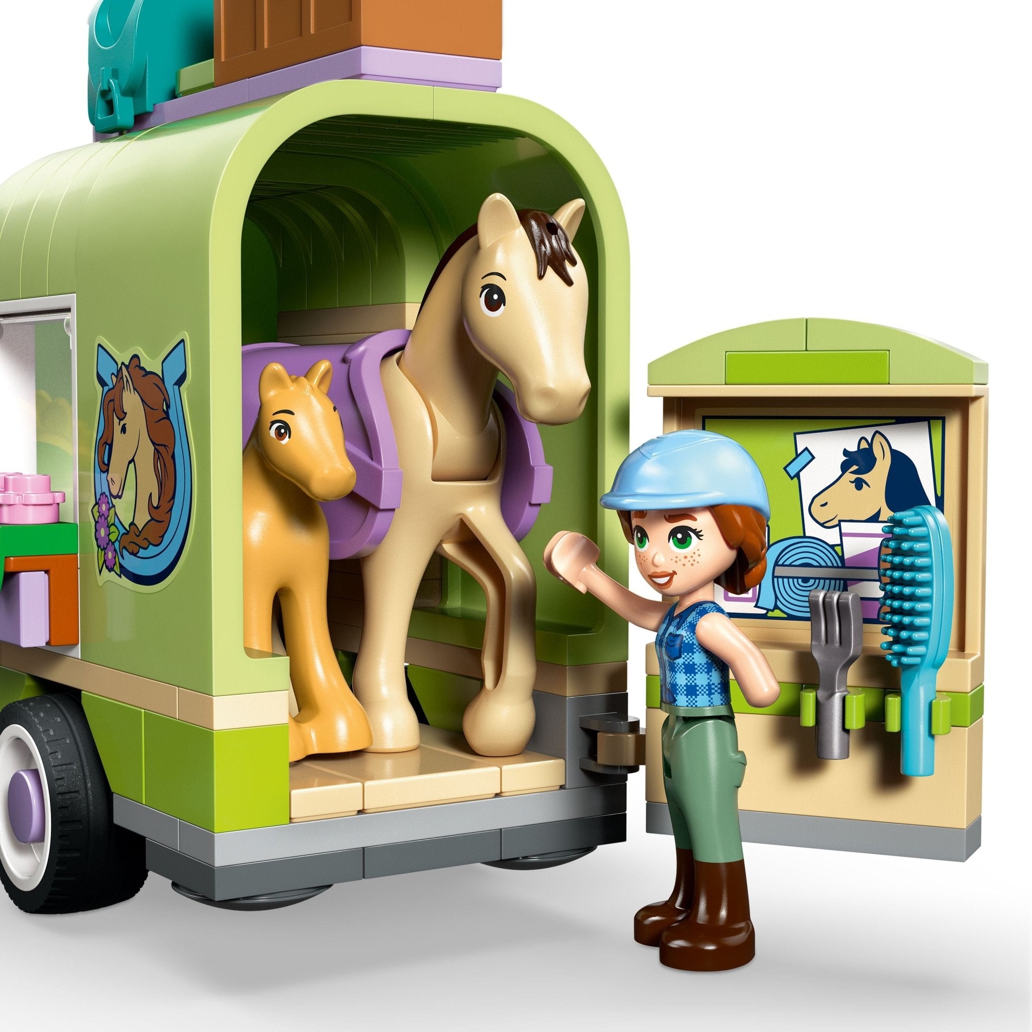 LEGO® Friends LEGO® Horse & Baby Foal Trailer 42695 - Image 3