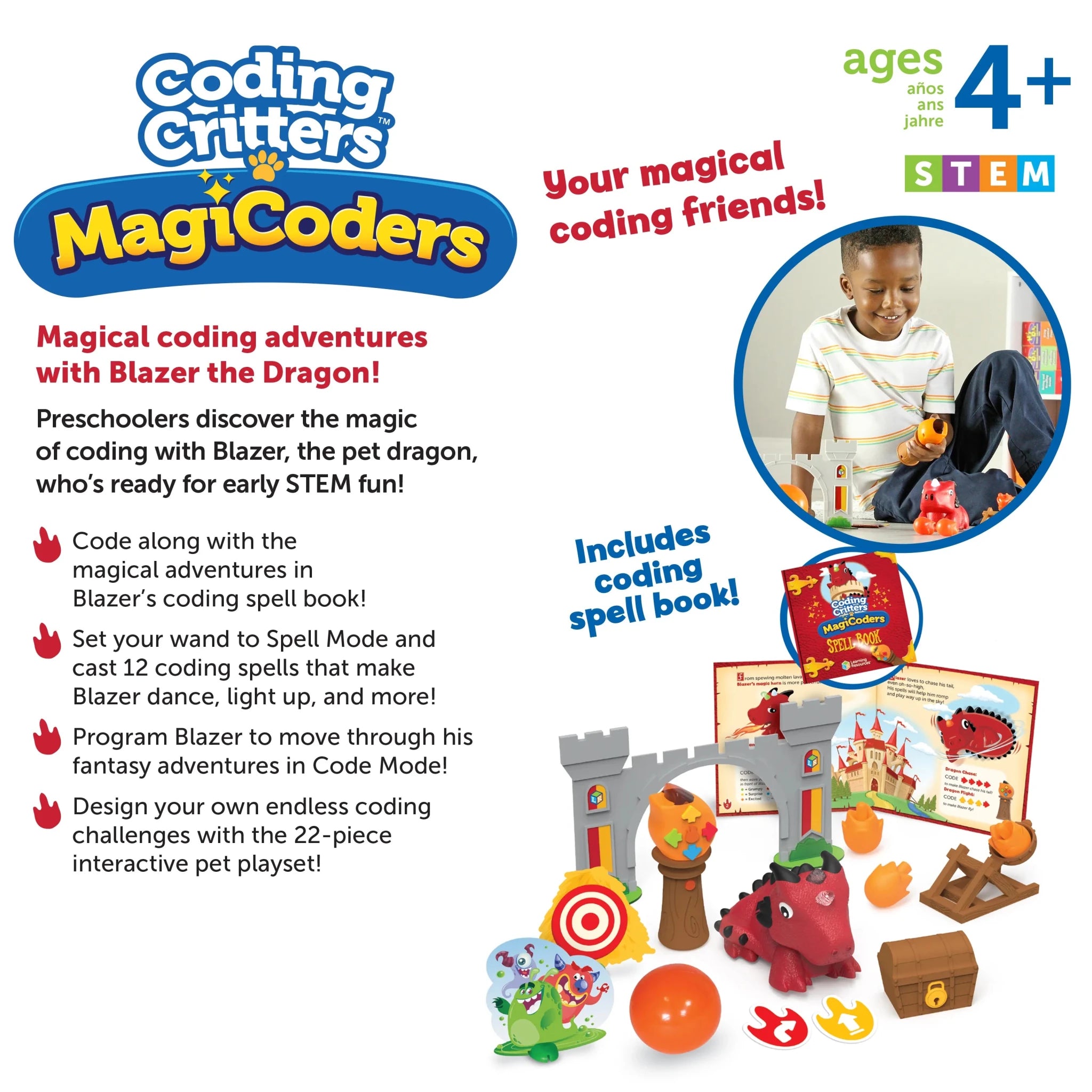 Learning Resources Coding Critters® MagiCoders: Blazer the Dragon - Image 7