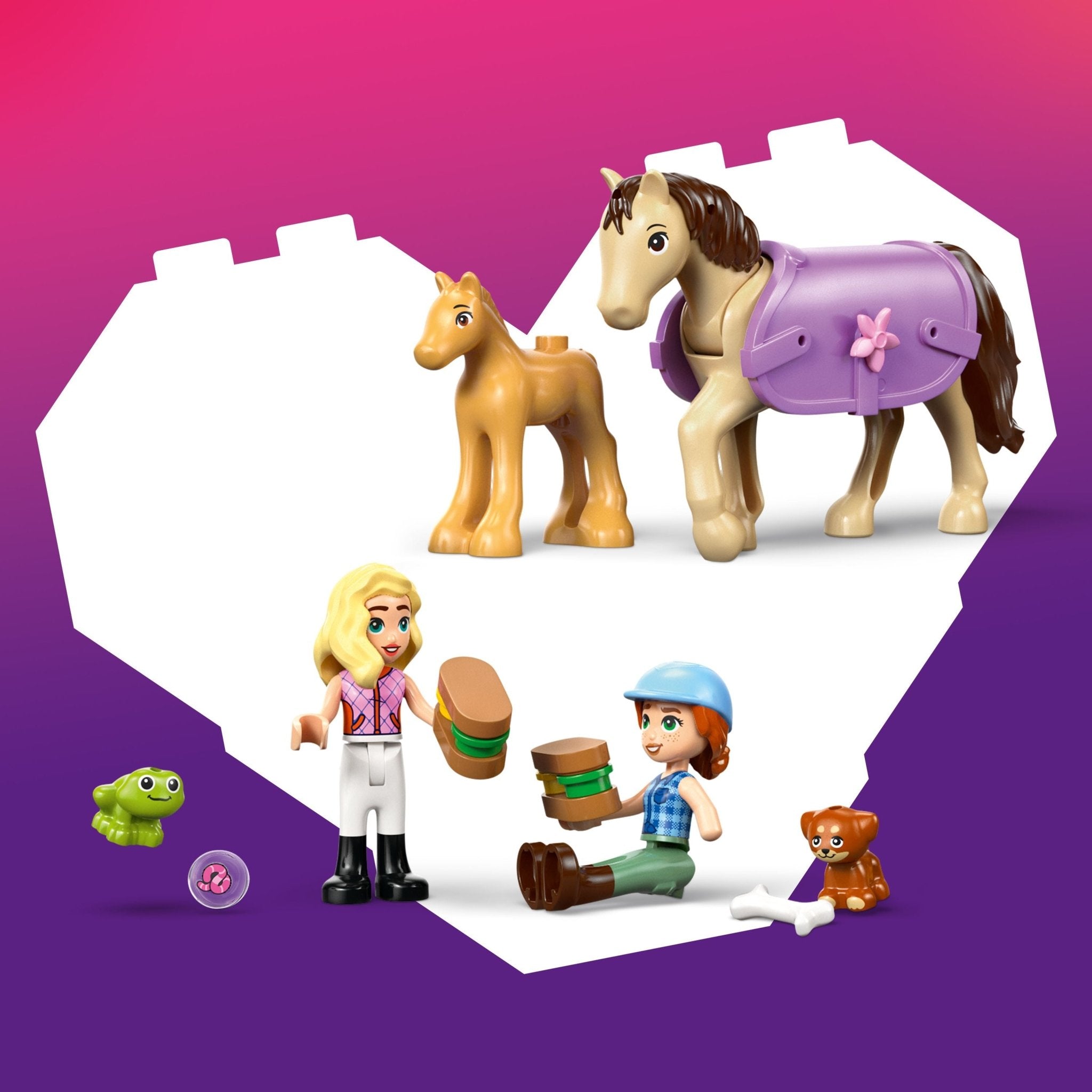 LEGO® Friends LEGO® Horse & Baby Foal Trailer 42695 - Image 5