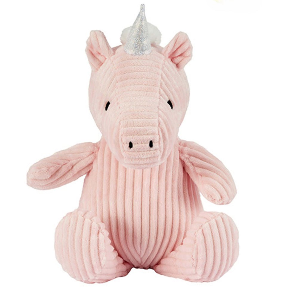 Made By Mastermind Toys MMT Corduroy Plush Unicorn - Image 2