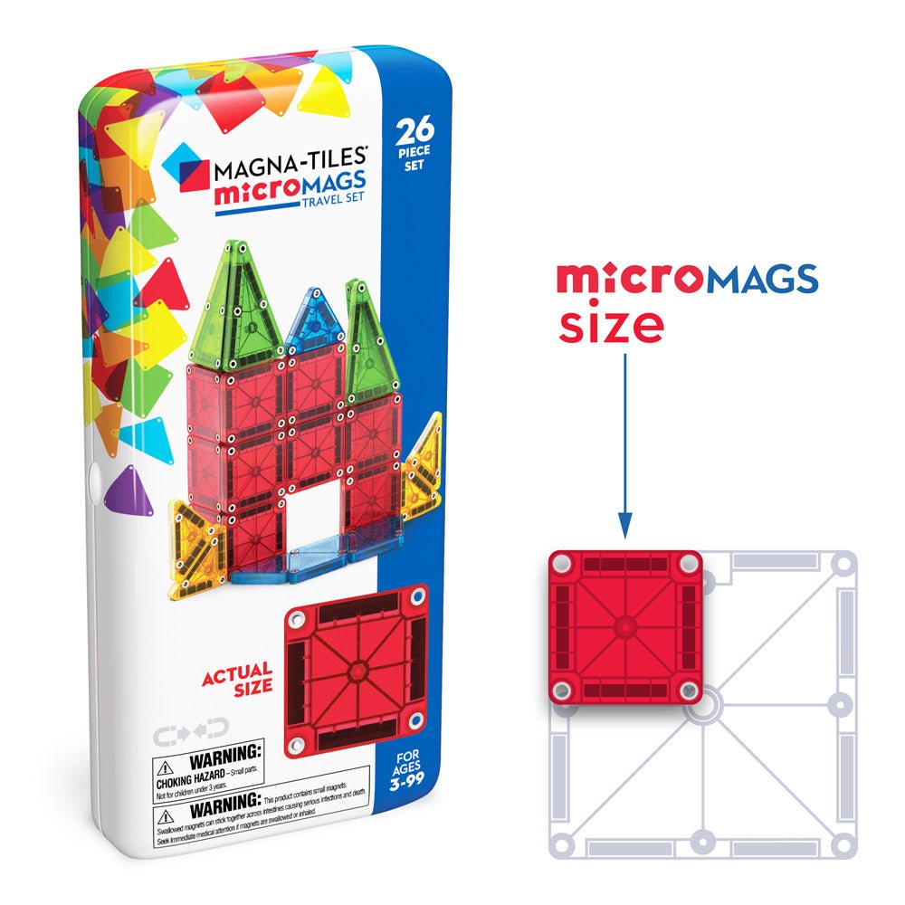 MAGNA-TILES® 26Piece Travel Construction Set - Image 2