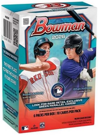 2026 TOPPS Bowman Baseball Value Box
