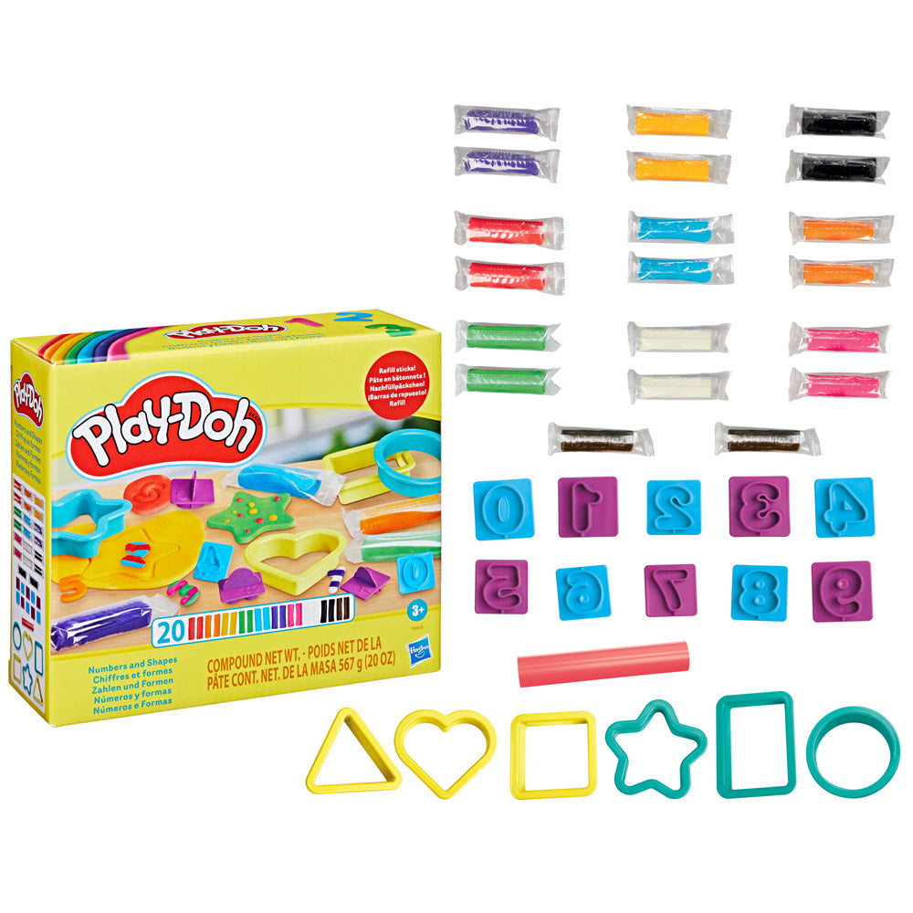 Play-Doh Numbers and Shapes Playset - Image 5