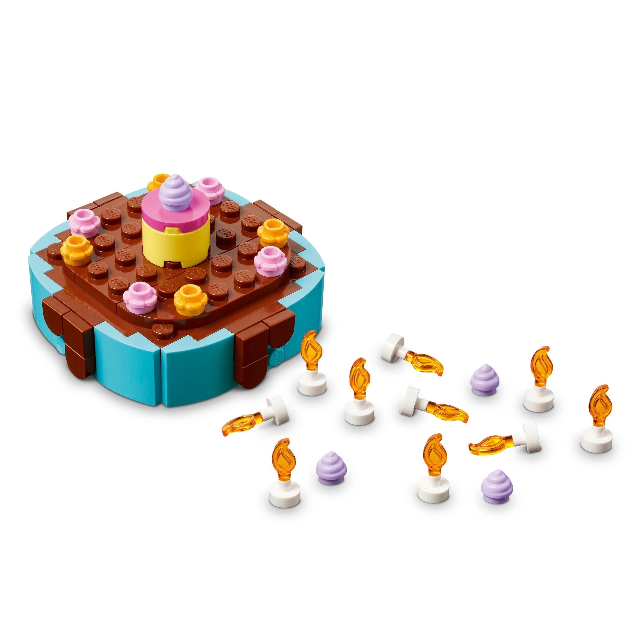 LEGO® Birthday Party Cake Craft for Kids 40815 - Image 6