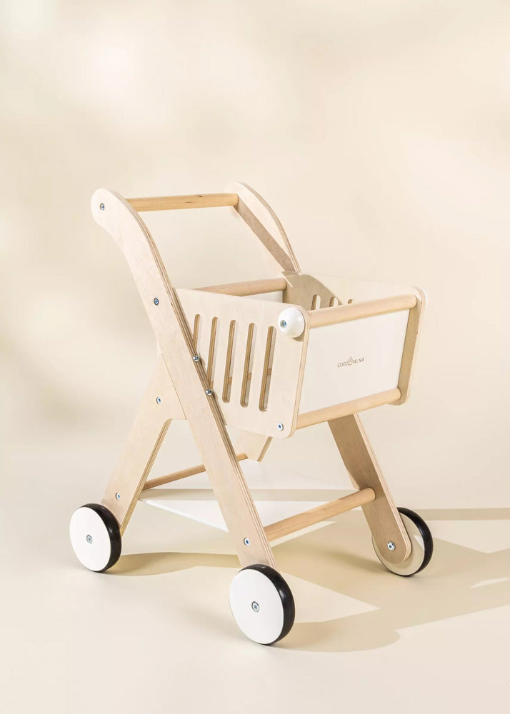 Coco Village Wooden Shopping Cart - Image 3