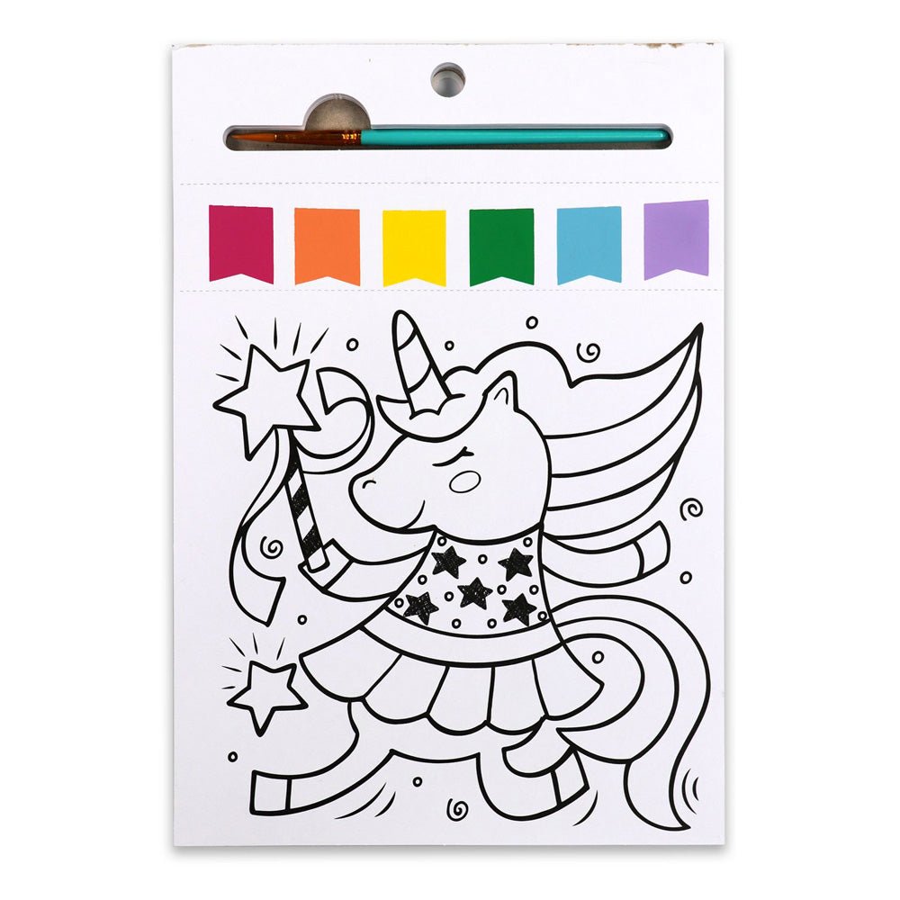 Bright Stripes Paint Pages: Magical Creatures - Image 7
