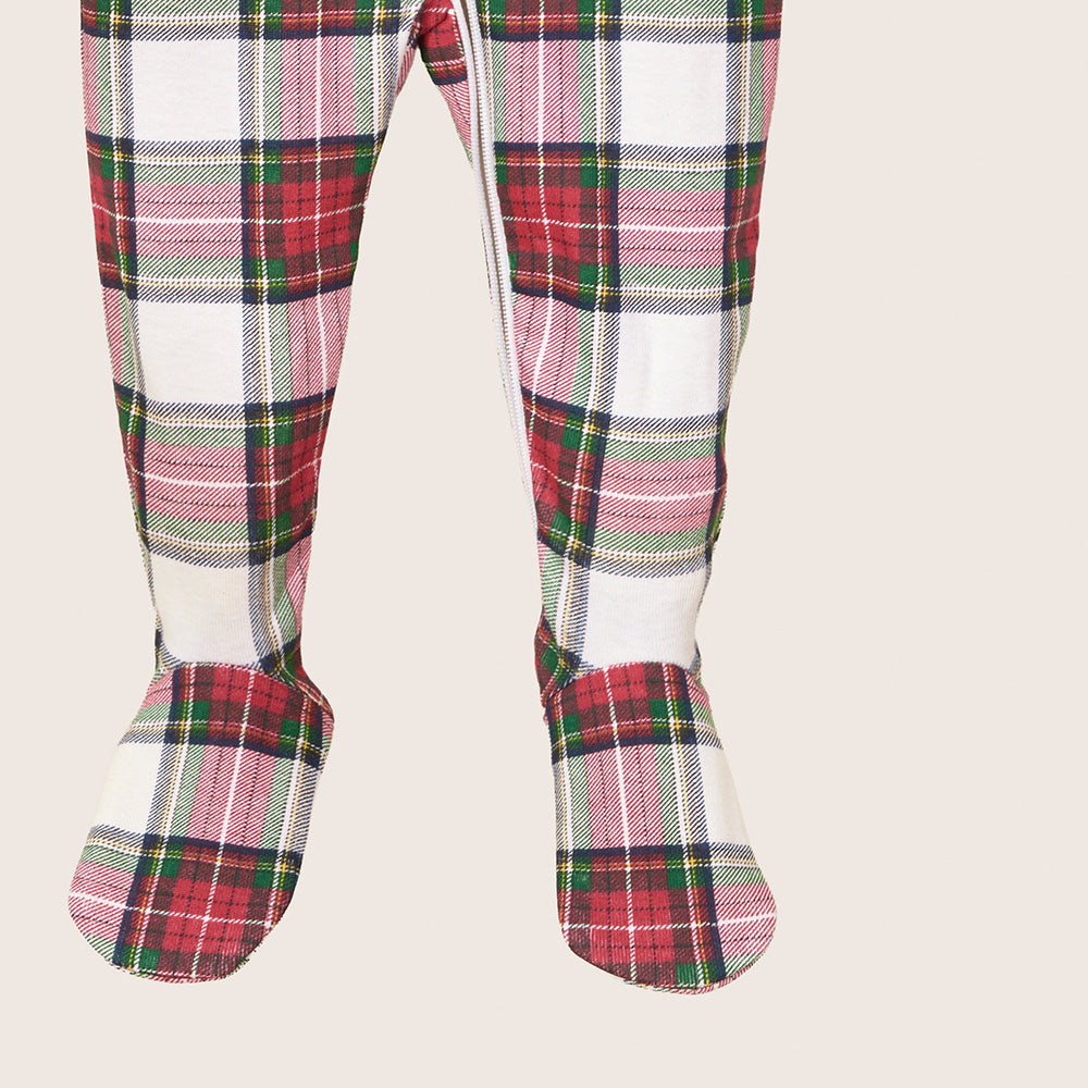 rise little earthling Holiday Sleeper BUHSL00 - Red Stripe / 0-3m - Image 10